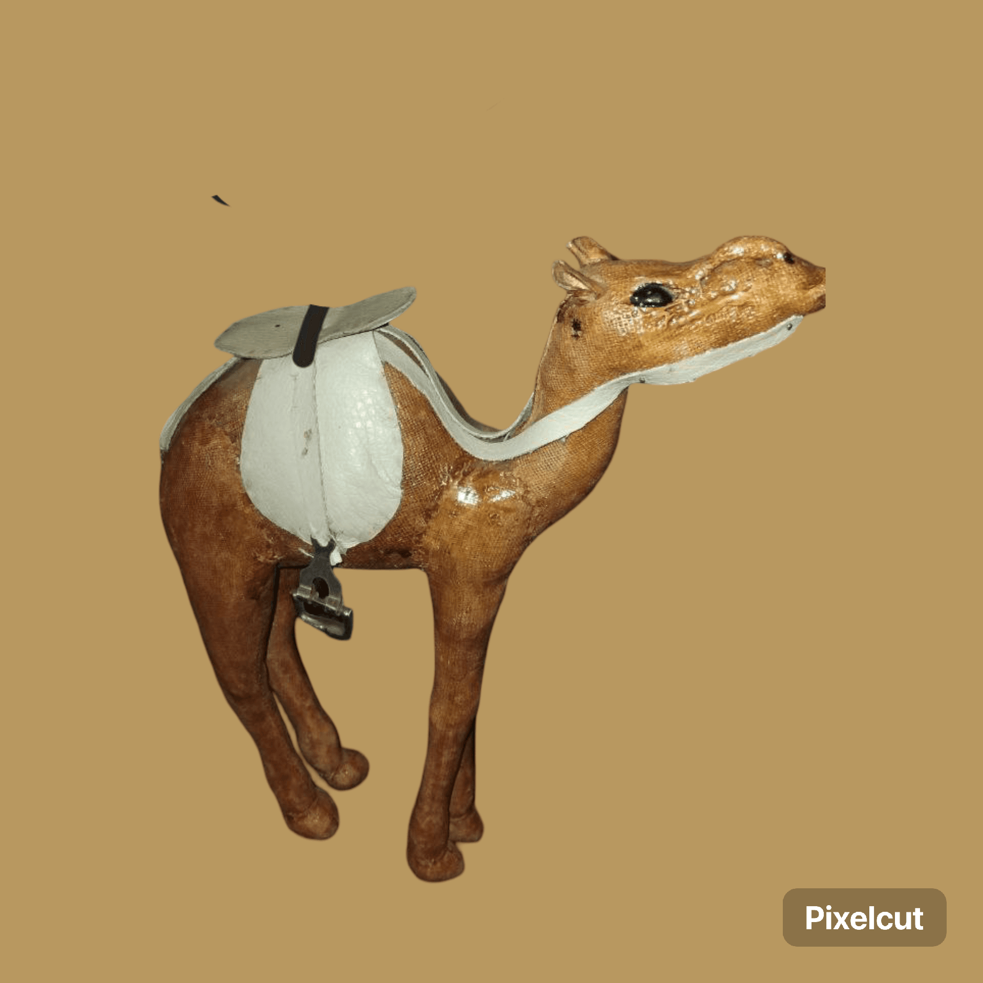 Handcrafted Miniature Wooden Animal Statue