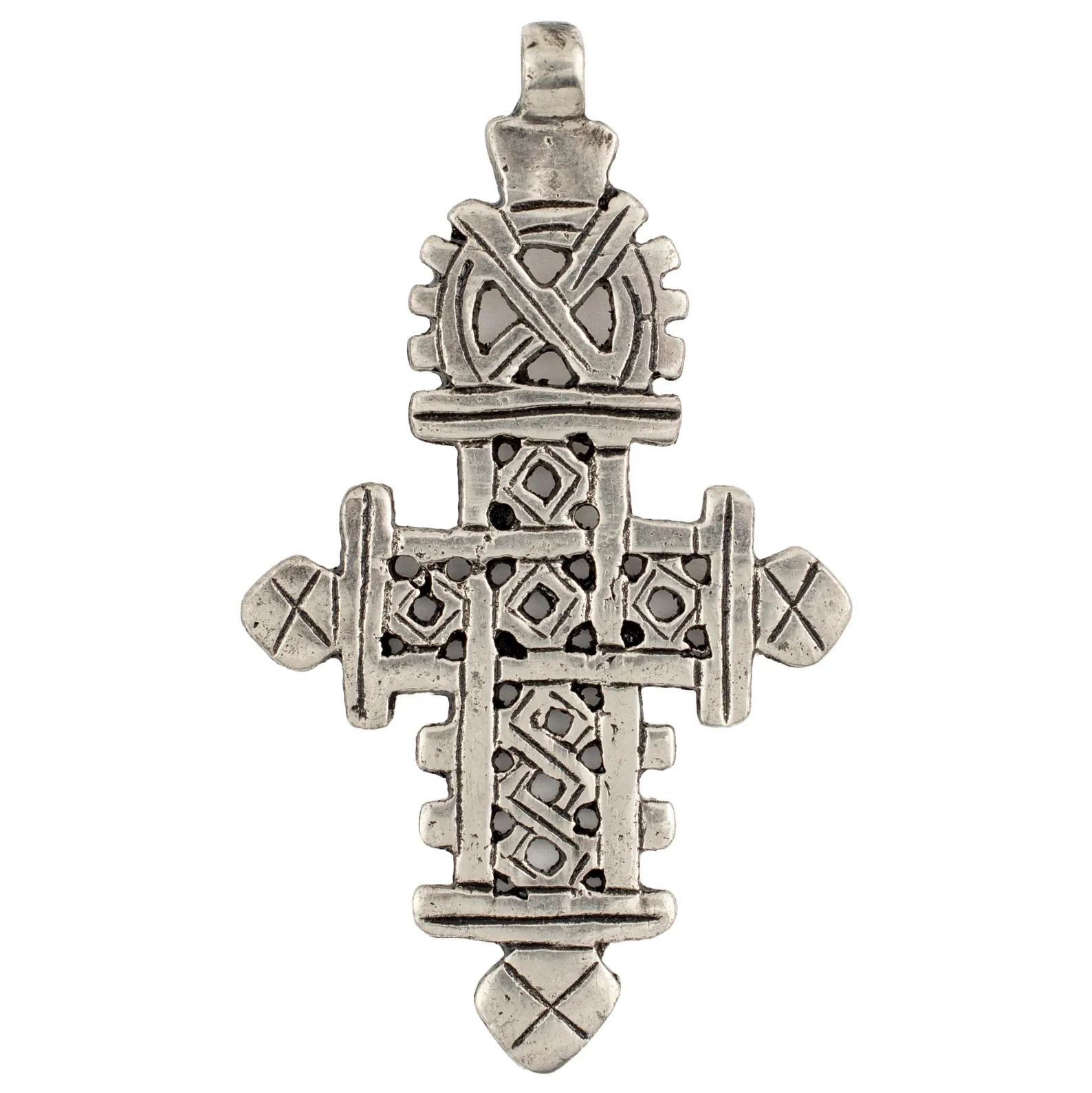 Ethiopian cross necklace