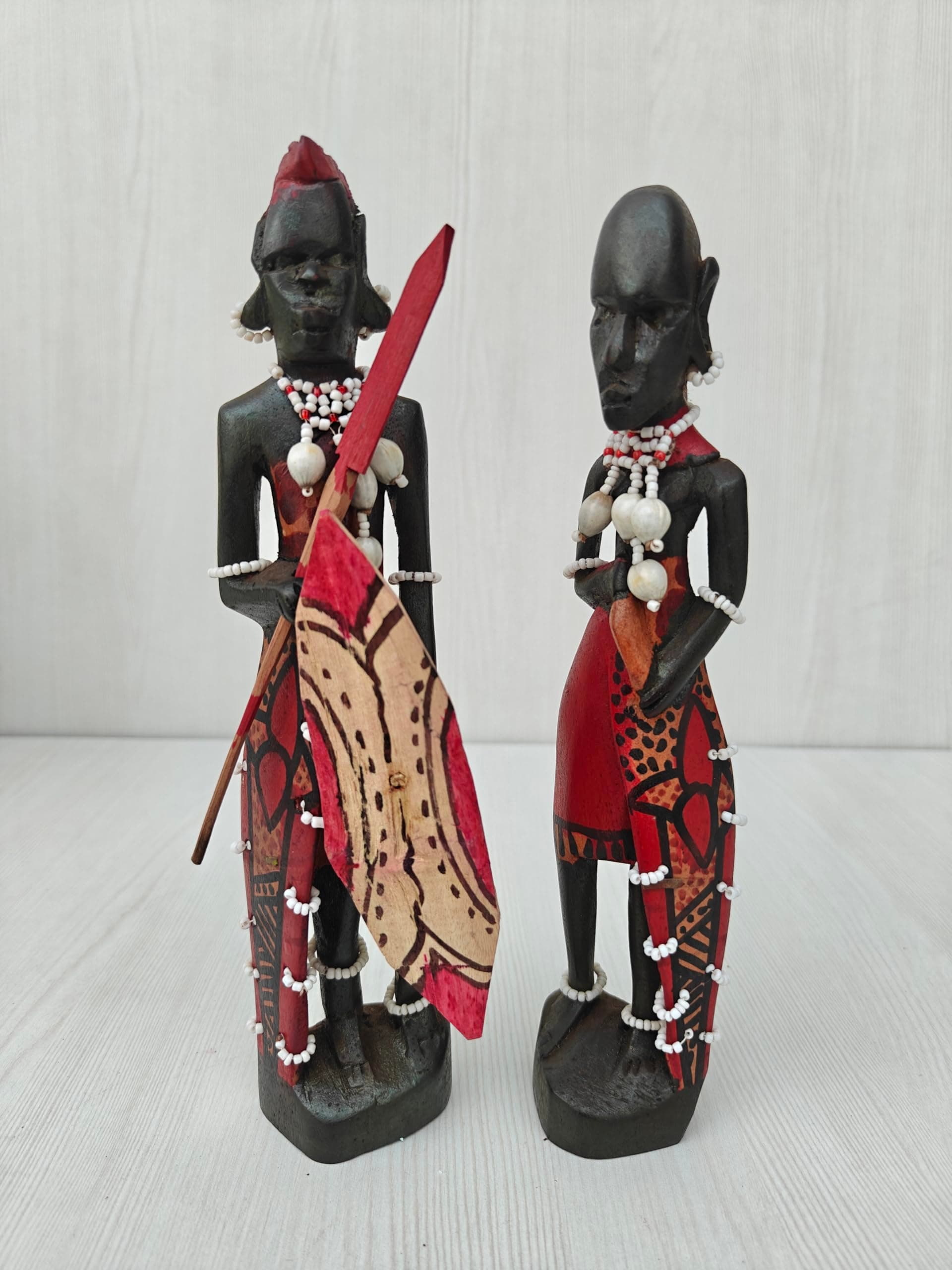 African Hand Carved Figurines